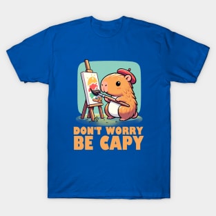 Don't Worry Be Capy T-Shirt